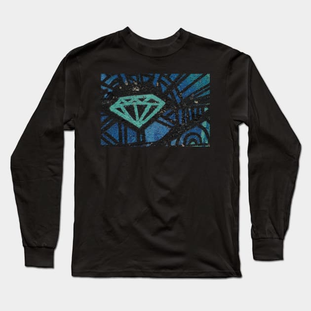 Diamond in the ruff Long Sleeve T-Shirt by ThomasGallant